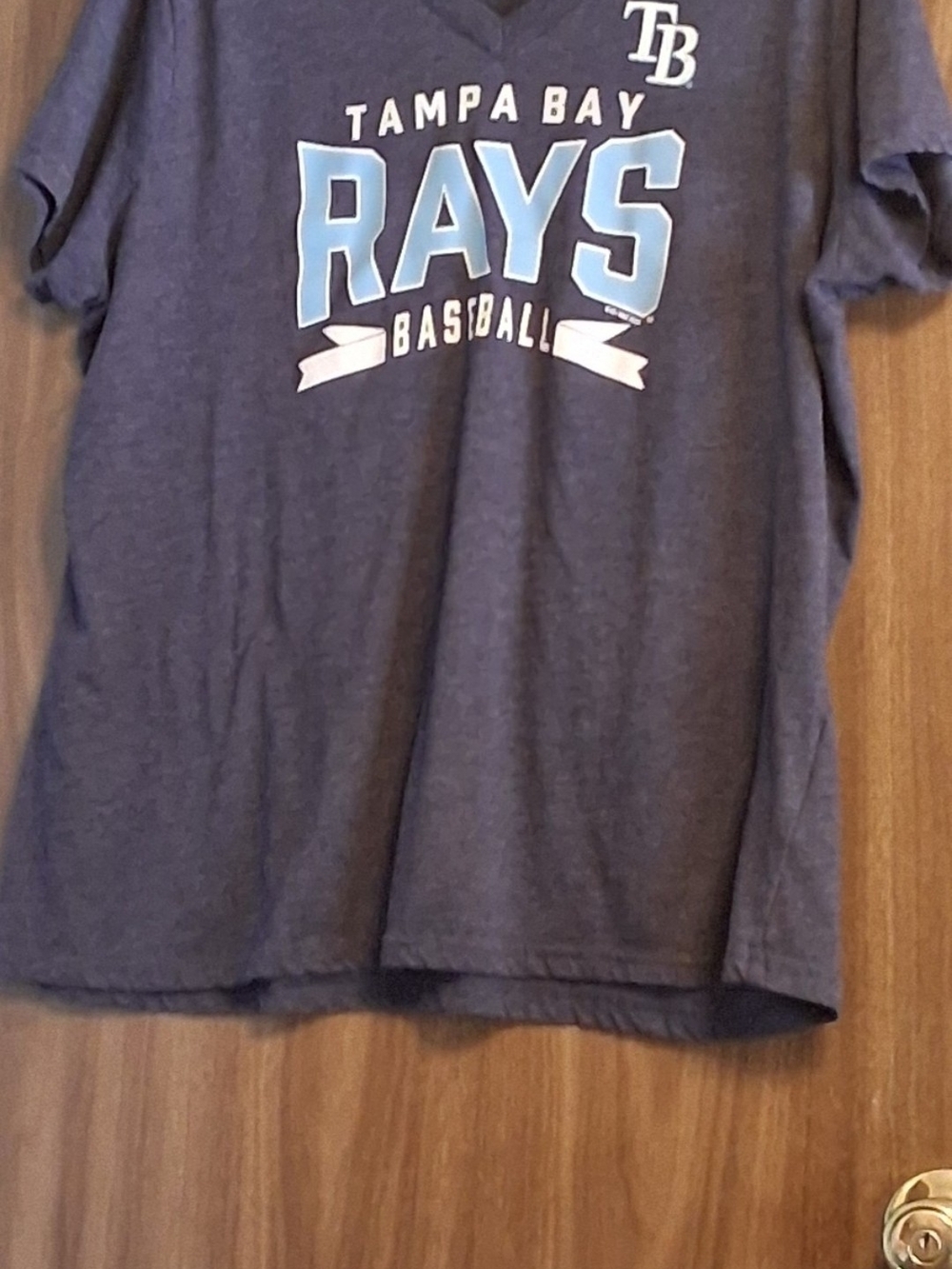 Genuine Merchandise Navy Tampa Bay Rays Short Sleeve Tee